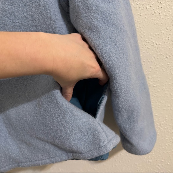 Aritzia Sunday Best Sky Shirt Jacket - Dune Blue - Size S - Picture 2 of 12